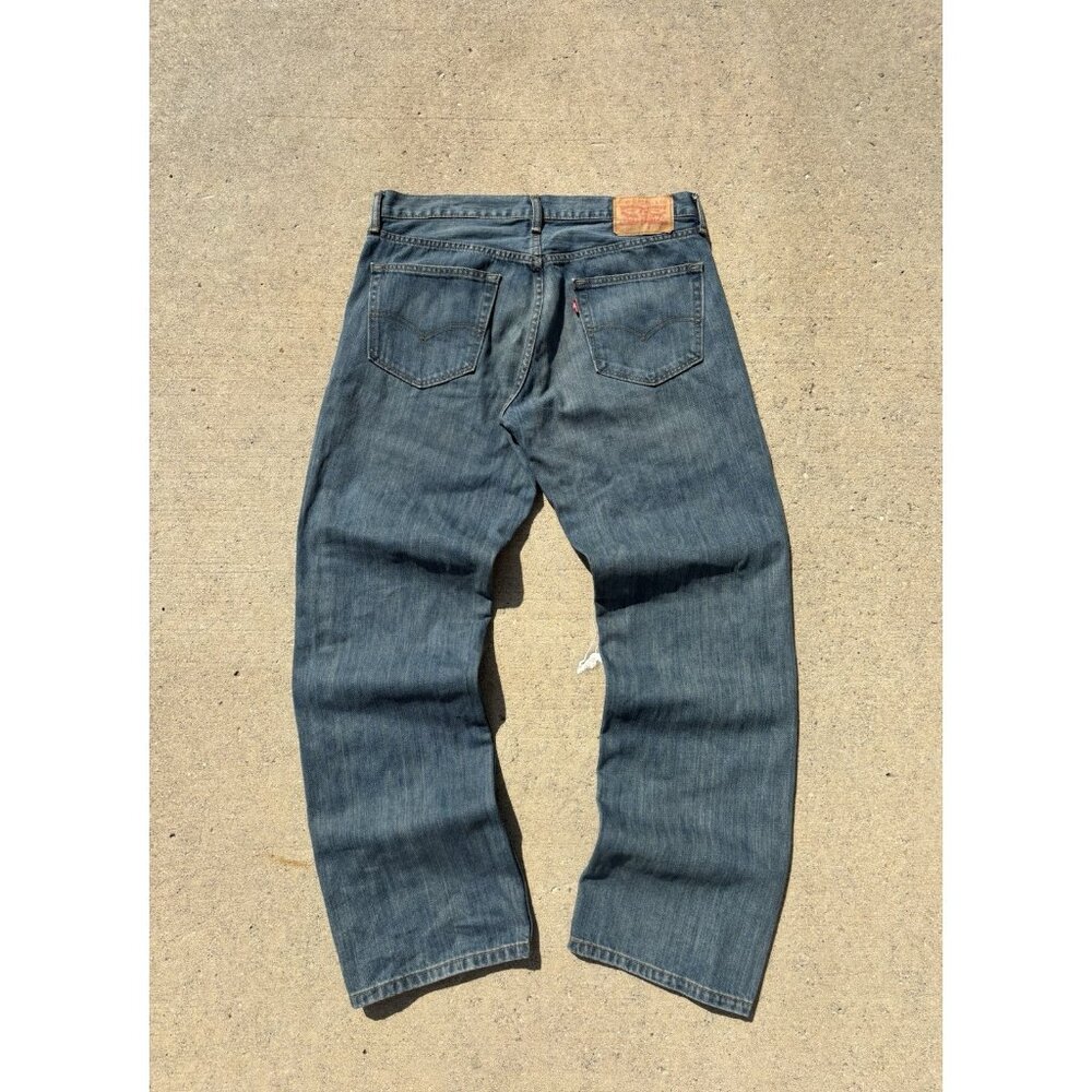 Vintage Levi 559 Raw Denim Faded Jeans